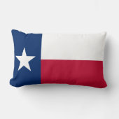 テキサス州州旗 ランバークッション (正面)