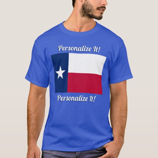 テキサス州州旗 Tシャツ (正面)