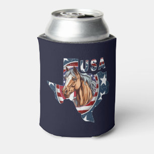 テキサス州州概要USA Horse 缶クーラー