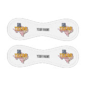 テキサス州州統一された州レトロマップヴィンテージUSA 野球ボール (パネル)