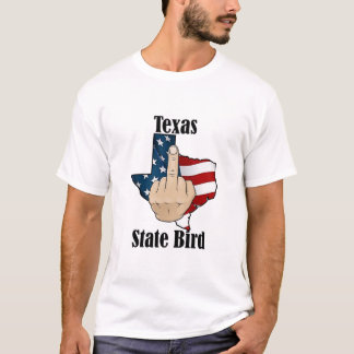 テキサス州州鳥tシャツ中指 tシャツ