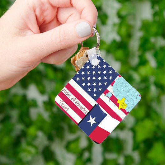 テキサス州州 キーホルダー
