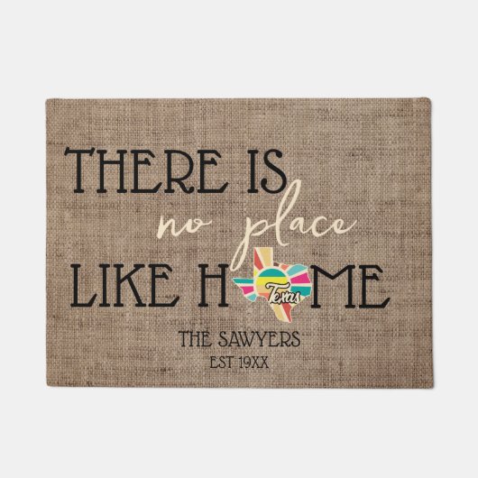 テキサス州州 ドアマット (正面)