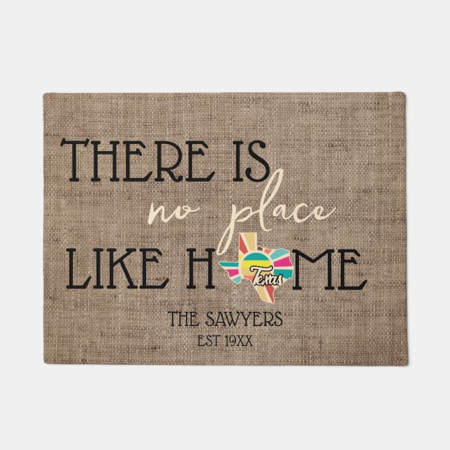 テキサス州州 ドアマット (正面)