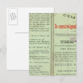 テキサス州州 ポストカード (正面/裏面)