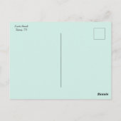 テキサス州州 ポストカード (裏面)