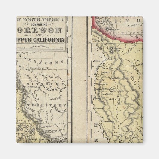 テキサス州州 マグネット (正面)