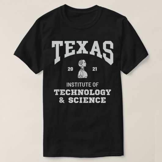 テキサス州工業大学 Tシャツ (デザイン正面)