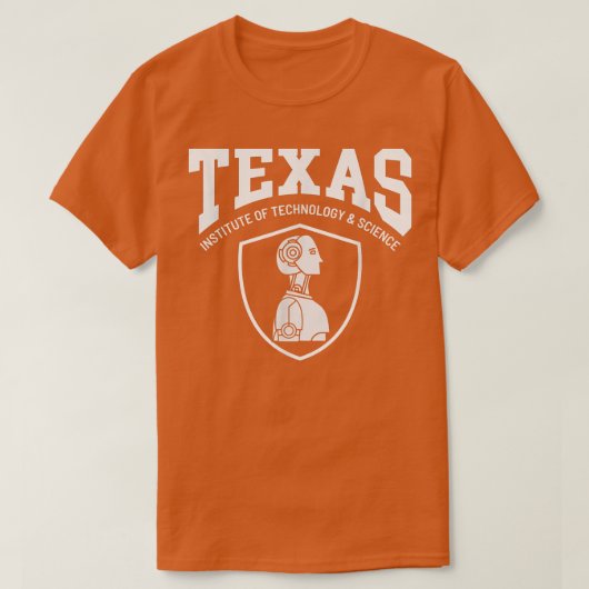 テキサス州工業科学研究所 Tシャツ (デザイン正面)