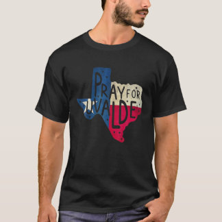 テキサス州強祈テキサス州国旗の地図 Tシャツ
