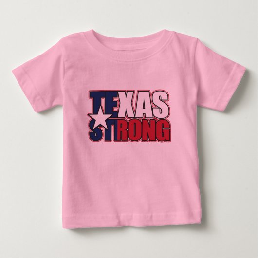 テキサス州強 ベビーTシャツ (正面)