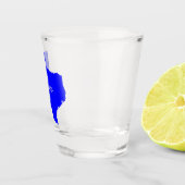 テキサス州所属州マップ ショットグラス (右)