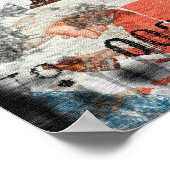 テキサス州折衷店：ヴィンテージ女性のカーボーイコレクションNo. 2 ポスター (角)