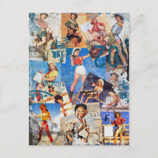 テキサス州折衷店：女性のカーボーイコレクションNo. 1 ポストカード