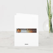 テキサス州折衷的「女性のカーボーイコレクションNo. 2 カード (裏面)