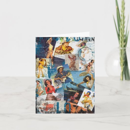 テキサス州折衷的「女性のカーボーイコレクションNo. 2 カード (正面)