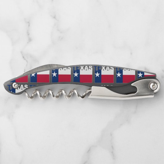 テキサス州文字国旗 ソムリエナイフ (裏面)