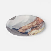 テキサス州新婦インブーツブライダルシャワー ペーパープレート (アングル)