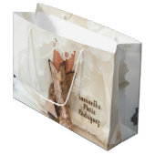 テキサス州新婦インブーツブライダルシャワー ラージペーパーバッグ (正面アングル)