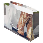 テキサス州新婦インブーツブライダルシャワー ラージペーパーバッグ (裏面アングル)