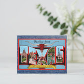 テキサス州旅行はがき ポストカード (スタンド正面)