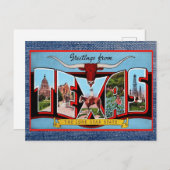 テキサス州旅行はがき ポストカード (正面/裏面)