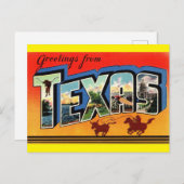 テキサス州旅行はがき ポストカード (正面/裏面)