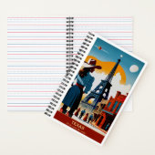 テキサス州旅行：まるで外国みたいだ ノートブック (内側)