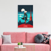 テキサス州旅行：冒険の精神 キャンバスプリント (インサイチュ (リビング))