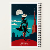 テキサス州旅行：冒険の精神 ノートブック (裏面)