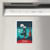 テキサス州旅行:冒険の精神 マグネット (インサイチュ (食洗機))