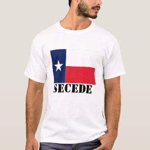 テキサス州旗は、脱退します Tシャツ