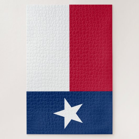 テキサス州旗(テキサス州) ジグソーパズル (縦)