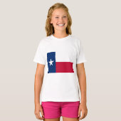 テキサス州旗(テキサス州) Tシャツ (正面フル)
