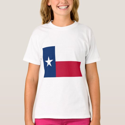テキサス州旗(テキサス州) Tシャツ (正面)