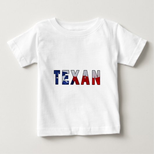 テキサス州旗 ベビーTシャツ (正面)