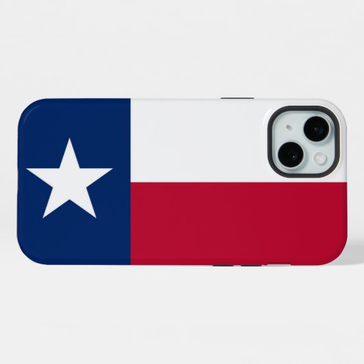 テキサス州旗 iPhoneケース (裏面横)