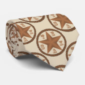 テキサス州星ロープア縁どイナイ ネクタイ (ロール)