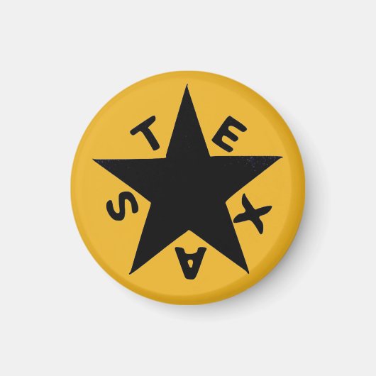 テキサス州星 マグネット (正面)