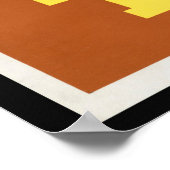 テキサス州未編集ヴィンテージ写真旧美画 ポスター (角)