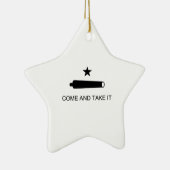 テキサス州来に乗れ セラミックオーナメント (右)