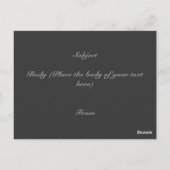 テキサス州来に乗れ ポストカード (裏面)