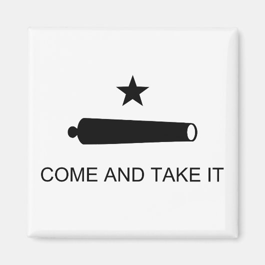 テキサス州来に乗れ マグネット (正面)