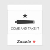 テキサス州来国旗 – 取る シール (シート)