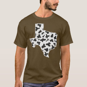 テキサス州概要牛農家 Tシャツ