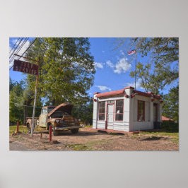 テキサス州歴史自営ガス基地 ポスター