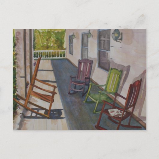 テキサス州水彩はがき ポストカード (正面)