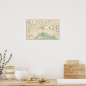 テキサス州海岸 ポスター (キッチン)