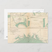 テキサス州海岸 ポストカード (正面/裏面)