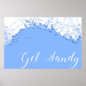 テキサス州湾岸ポスターアート ポスター (正面)